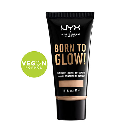 nyx professional makeup born to glow fondoten